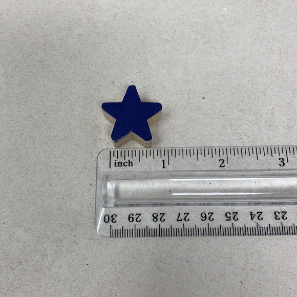 4 piece wooden USA, Sweet Land of Liberty, tiny decorations, vintage, patriotic - Picture 4 of 16